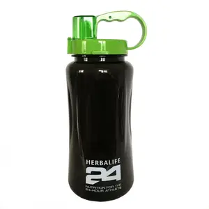 Botella de agua grande deportiva, 1000ML, Tritan Herba life, para nutrición y fitness