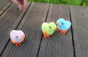 時計じかけおもちゃかわいい鶏ぬいぐるみジャンプ鶏おもちゃ - Product Image 2