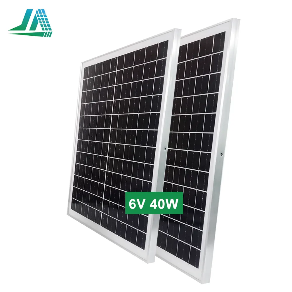 Piccoli pannelli solari 10w 6V 10W monocristallo pannello solare telaio in alluminio baterry per caricabatterie monocristallo pannello solare