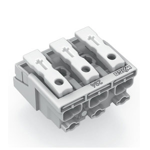 Wagos <span class=keywords><strong>294</strong></span>-4002, <span class=keywords><strong>294</strong></span>-4003, <span class=keywords><strong>294</strong></span>-4004, ขั้วต่อไฟ<span class=keywords><strong>294</strong></span> 4005; ปุ่มกด, 2/3/4/5เสาสำหรับอุตสาหกรรมแสงสว่าง - Product Image 5