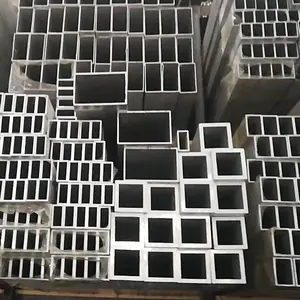 瑞林工厂定制阳极氧化2x2 3x3铝合金方管铝挤压管工业用矩形管
