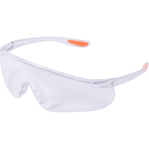 نظارات حماية عيون خفيفة الوزن مضادة للخدش والغبار واقية من الغبار مع عدسة واضحة ورمادية للعمال - Product Image 1