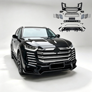 ชุดแต่งรอบคันสไตล์ LC300 สำหรับ Toyota Highlander / Crown Kluge ปี 2021-2025 พร้อมกันชนหน้า-หลังและกระจังหน้า - Product Image 3