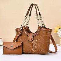 Sac à main élégant et durable pour femme, sac à bandoulière avec chaîne, petit sac à main, motif écailles de poisson brillant, longue sangle, sac bandoulière grande capacité