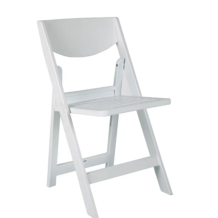 Hot selling white Party Garden activity resin folding chairs