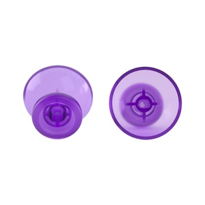 EXtremeRate Clear Purple Analog Thumb Sticks Replacement 3D <b>Joystick</b> Thumbsticks for Nintendo <b>Switch</b> Pro Controller - Product Image 3