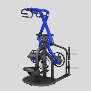 Plate Loaded Pull Down Machine CE Factory Direct Strength Training Commercial Gym Equipment Seated Lat Pulldown Machine