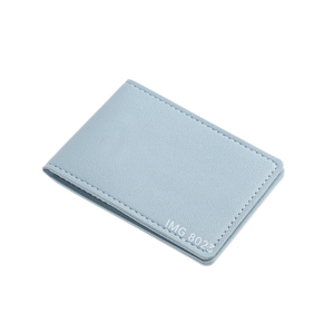 Pratik güvenlik koruma tasarımı mavi PU deri sürüş lisansı kart tutucu seyahat için - Product Image 4
