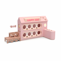 Ensemble de jeu maisonnette pour enfants 3 ans et plus, avec écran tactile, thème 'Poussée des œufs', pour jeu d'imitation urbain et jeu de rôle, aire de jeux intérieure