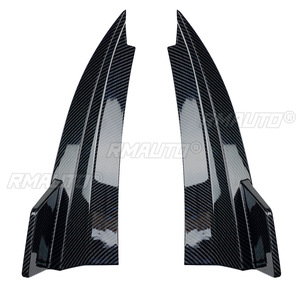 ลิ้นกันชนหลังแบบดิฟฟิวเซอร์พร้อมสปอยเลอร์ข้างสำหรับ Mercedes-Benz C-Class Coupe C205 C200 260 C43 C63 AMG 2015-2021 ชุดแต่ง - Product Image 3