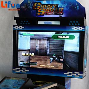 Machine <span class=keywords><strong>de</strong></span> jeu <span class=keywords><strong>de</strong></span> tir LiFun Ghost Squad 2 joueurs, simulateur d'amusement intérieur, jeu vidéo rétro d'arcade à vendre - Product Image 5