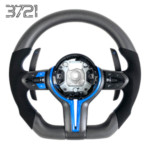 Volant en fibre de carbone 2012-2019 pour BMW F20 F22 F30 F31 F32 F36 F10 F15 F16 F80 F82 M2 M3 M4 M5 M Sport - Product Image 1