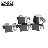 Kit de déclencheur de batterie externe 5 pièces - Transformez vos percussions acoustiques en liberté de batterie électronique, hybride et à réduction de bruit