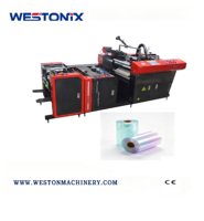 Machine de plastification thermique électrique automatique WESTONIX 540A, vitesse 30m/min, adhésif sensible à la pression, boîtier en plastique motorisé