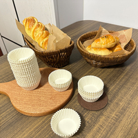 Papier sulfurisé OEM double face anti-graisse, forme personnalisée pour solutions d'emballage de biscuits, pains et gâteaux