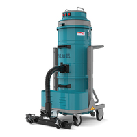 Aspirateur industriel monophasé à double réservoir BF, haute aspiration pour la collecte de poussières et de particules, idéal pour la peinture automobile
