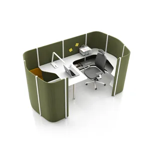 TWIST Partition Workstation Office Manager Staff Desk Modular Cubicles Office Workstation