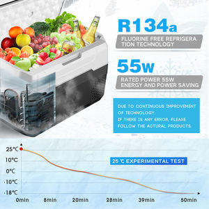 2025 nouveau AXR30 30L petit réfrigérateur de voiture Portable en gros 12V AC DC refroidisseur compresseur congélateur chaud 30L réfrigérateur de voiture - Product Image 4