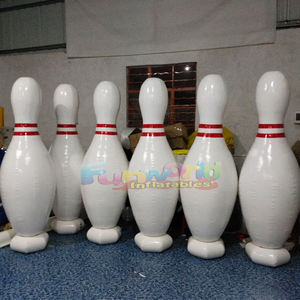 Juego de bolos humano inflable gigante con rampa para pelota zorb de hámster en venta - Product Image 3