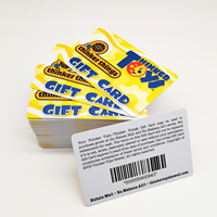 Tarjetas de Regalo Personalizadas para Empresas con Bandas Magnéticas, Códigos de Barras, Códigos QR y PIN
