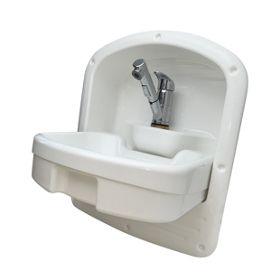 Acrylique rond pliant évier mural suspendu salle de bain lavabo à main évier pour RV <span class=keywords><strong>caravane</strong></span> - Product Image 2