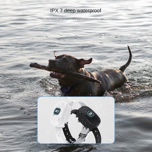 Dispositivo de entrenamiento antiladridos para perros, valla electrónica automática 2 en 1, vibración inteligente inalámbrica, <span class=keywords><strong>Collar</strong></span> - Product Image 6