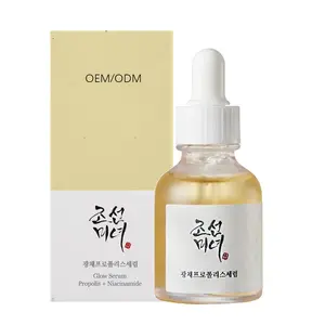 OEM Glow Serum Propóleo Niacinamida Hidratante Facial Calmante Hidratante PARA LA Piel Irritada Irregular Tono de Piel Coreana Cuidado DE LA Piel 30ml