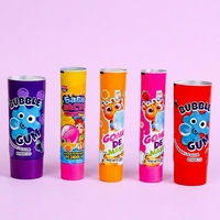 Tube d'emballage pour confiture en aluminium-plastique léger et personnalisé, diamètre 12,7-35 mm, bouchon à vis, impression UV, portable
