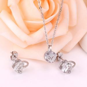 Conjuntos de Joyería de Cristal, Collares y Aretes de Oro Italiano, Accesorios de Joyería para Mujer - Product Image 6