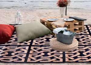 Tapis de camping tendance et durable, écologique, portable, imperméable, anti-corrosion, pour voyage et plage - Product Image 4