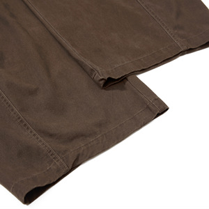 Pantalones de lona para trabajo, con doble rodilla, estilo Cleanfit, desgastados, tipo cargo, unisex, de pierna ancha, con dobladillo en arco, corte holgado, informales, 100% algodón - Product Image 3