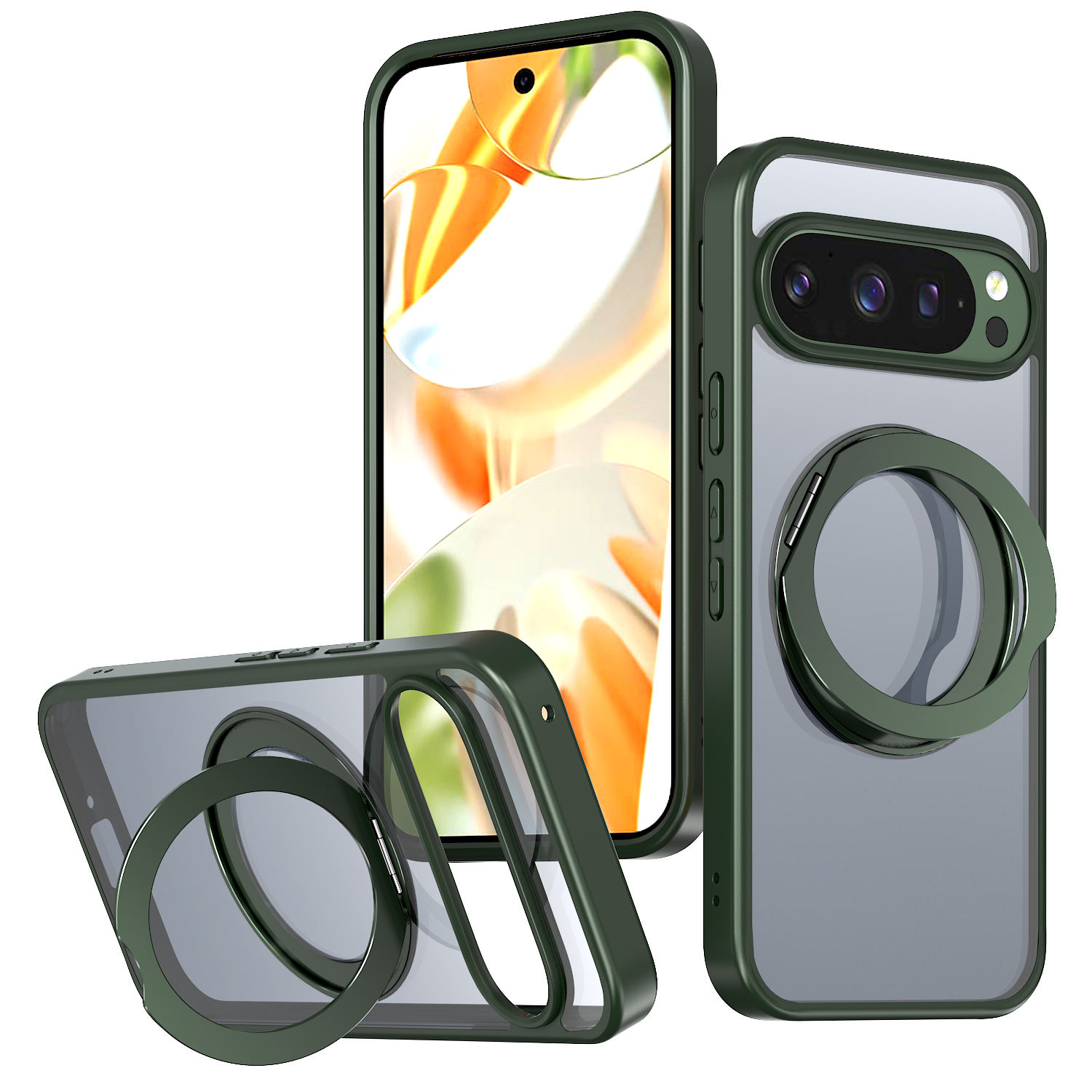 สีเขียว