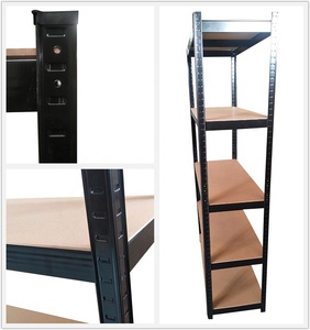 Đứng miễn phí 5 lớp thép kho Kệ Kệ bảo vệ chống ăn mòn lưu trữ giá với đinh tán freestanding phong cách kệ - Product Image 6