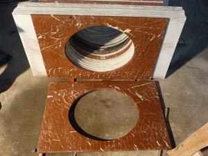 Table de lavage de <span class=keywords><strong>plan</strong></span> de <span class=keywords><strong>travail</strong></span> de comptoir d'îlot en pierre naturelle de marque personnalisée <span class=keywords><strong>granit</strong></span> de marbre dans la <span class=keywords><strong>cuisine</strong></span> salle de bain salle de bain - Product Image 1