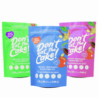 Sacs Doypack refermables personnalisés imprimés pour aliments pour animaux, bonbons, café, biscuits, gâteaux – Anti-odeur, comestibles, réutilisables, qualité alimentaire, thermosoudables