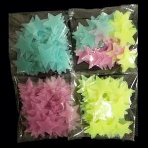 Pegatinas de Estrellas 3D de Plástico que Brillan en la Oscuridad, Luminosas y Fluorescentes para Venta al Por Mayor - Product Image 6