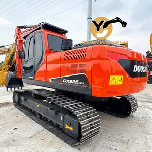 Yishun Precio favorable Rendimiento maravilloso Excavadora Doosan usada Excavadora grande Doosan usada Excavadora DX225LCA en stock - Product Image 1