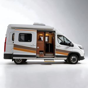 Remolque de Campamento Todoterreno 4x4, Autocaravana Reforzada de Fibra de Vidrio para Campamentos Salvajes - Product Image 1