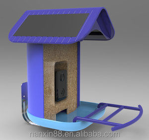 OEM Wifi APP Connection étanche AI identification des espèces d'<span class=keywords><strong>oiseaux</strong></span> mangeoire intelligente <span class=keywords><strong>pour</strong></span> <span class=keywords><strong>oiseaux</strong></span> caméra HD avec panneau solaire - Product Image 1