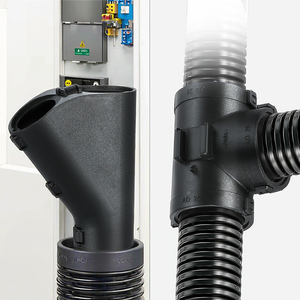 Điện Nylon <span class=keywords><strong>Polyamide</strong></span> t-hình kết nối 3-cách phù hợp ống dẫn gland cho kết nối điện - Product Image 2