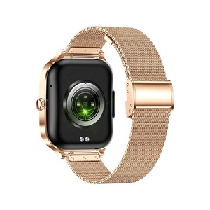 Mode femmes montre BT appel santé Fitness Tracker Sport carré dames montre or Rose luxe dames montres intelligentes <span class=keywords><strong>MK88</strong></span> - Product Image 4