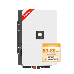 แผงโซลาร์เซลล์ Deye Hybrid SUN-80/75/60K-SG02HP3-EU-EM6 แบบสามเฟส IP65 รุ่นขายดี พร้อมแบตเตอรี่และตัวควบคุม MPPT - Product Image 2