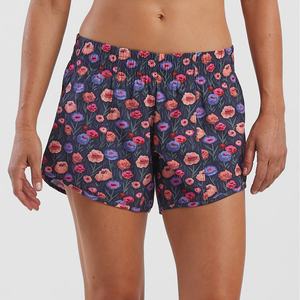 Shorts de sport et de course pour hommes et femmes, grande taille, effet froncé aux fesses, motif camouflage, pour l'athlétisme et le jogging - Product Image 1