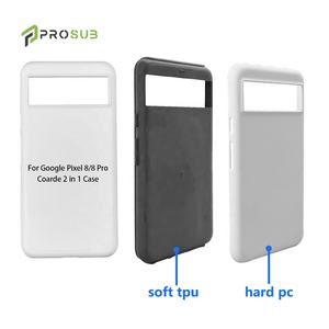 <span class=keywords><strong>Coque</strong></span> de téléphone Prosub 3D par sublimation 2 en 1, <span class=keywords><strong>coque</strong></span> vierge enduite pour sublimation pour Google Pixel <span class=keywords><strong>8</strong></span> Pro, housses de protection - Product Image 2