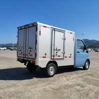 Nueva Furgoneta de Carga Eléctrica Pura 2026, 2 Asientos, Motor de 15kW, Carga Rápida, Autonomía de 201-300km, Batería de 30kWh para Comercio Electrónico