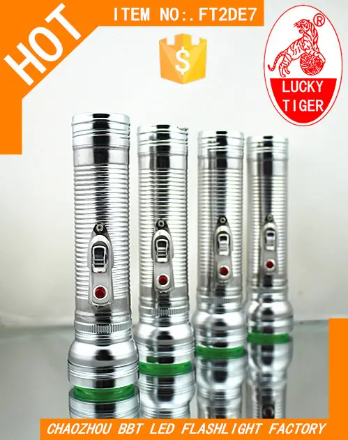 cheap flashlight Best selling national markets Lucky Tiger small head super bright super