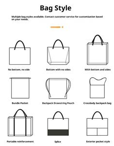 קיבולת גדולה כותנה בד tote תיק נשים חדש יחיד תיק יחיד רב-תכליתי קניות תיק מזדמנים רב-אמריקאי רטרו רוכסן - Product Image 6