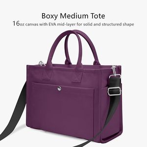 Borsa Tote in tela resistente da donna, borsa a tracolla con 9 tasche, <span class=keywords><strong>tutto</strong></span> Tote - Product Image 4