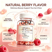 Gummies éclaircissantes et blanchissantes au L-Glutathion, marque privée OEM, suppléments de collagène pour femmes, pour des cheveux lisses et une peau éclatante