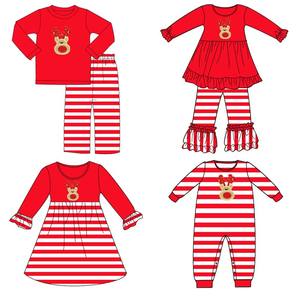 Conjuntos de Ropa de Dos Piezas para Niñas, Vestidos de Invierno de Manga Larga con Estampado de Calabaza de Algodón 2022, Conjuntos de Ropa para Halloween - Product Image 3